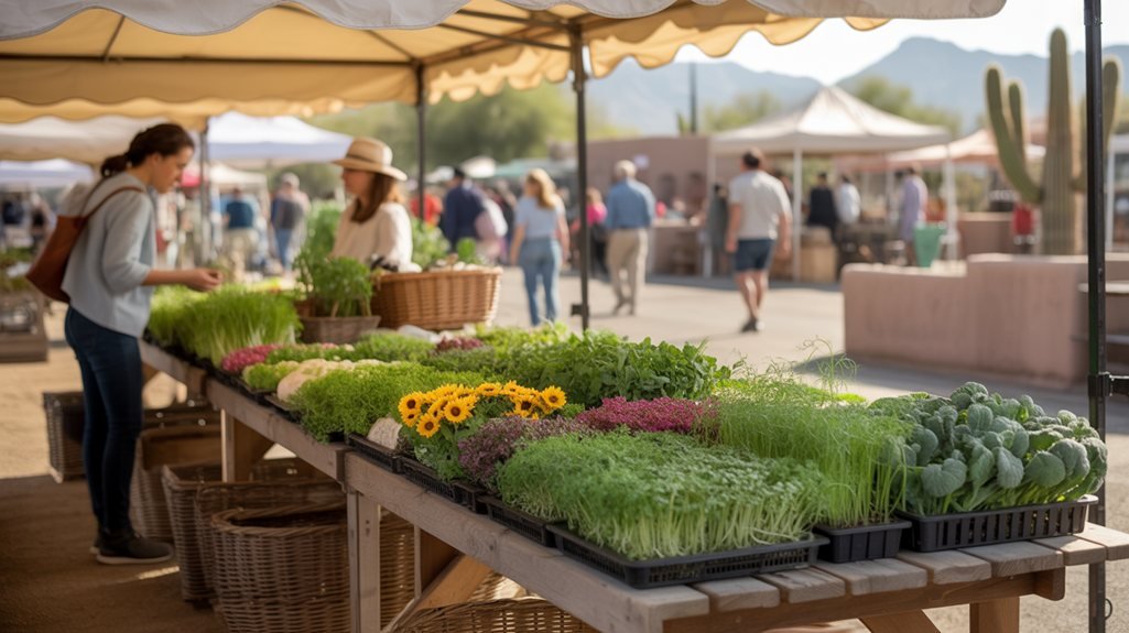Farmers Markets in Arizona for Microgreens Vendors