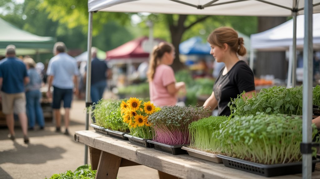 Farmers Markets in Arkansas for Microgreens Vendors