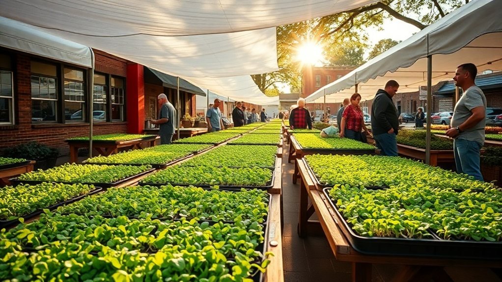 booths fees setup microgreens