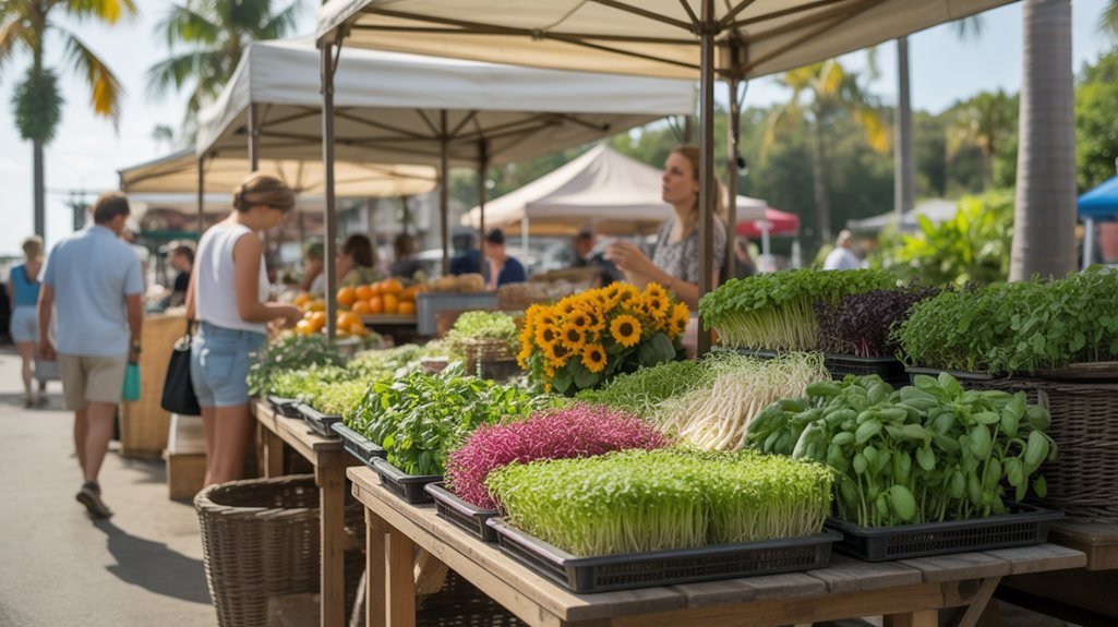 Farmers Markets in Florida for Microgreens Vendors