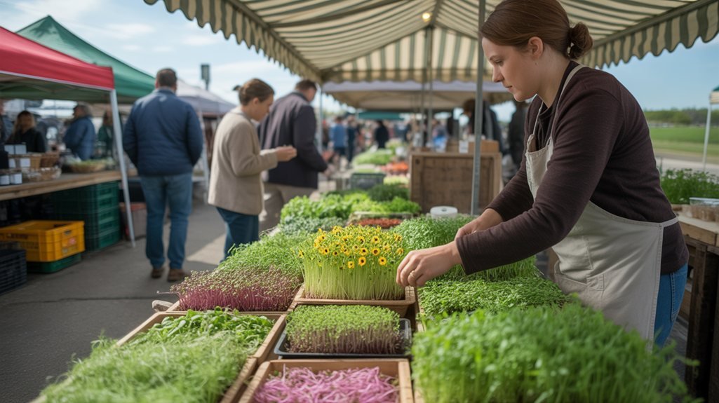 Farmers Markets in Kansas for Microgreens Vendors