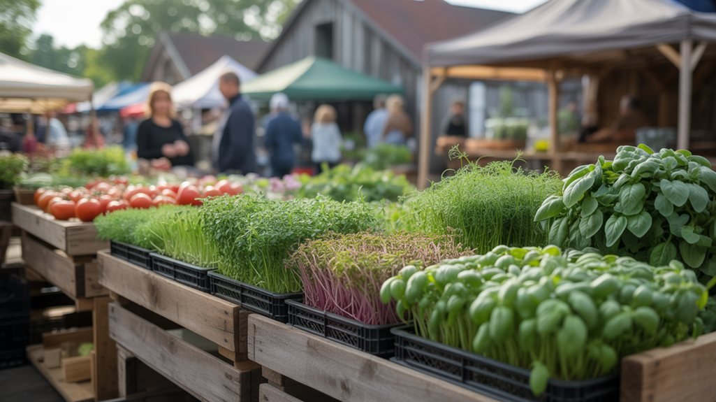Farmers Markets in Michigan for Microgreens Vendors