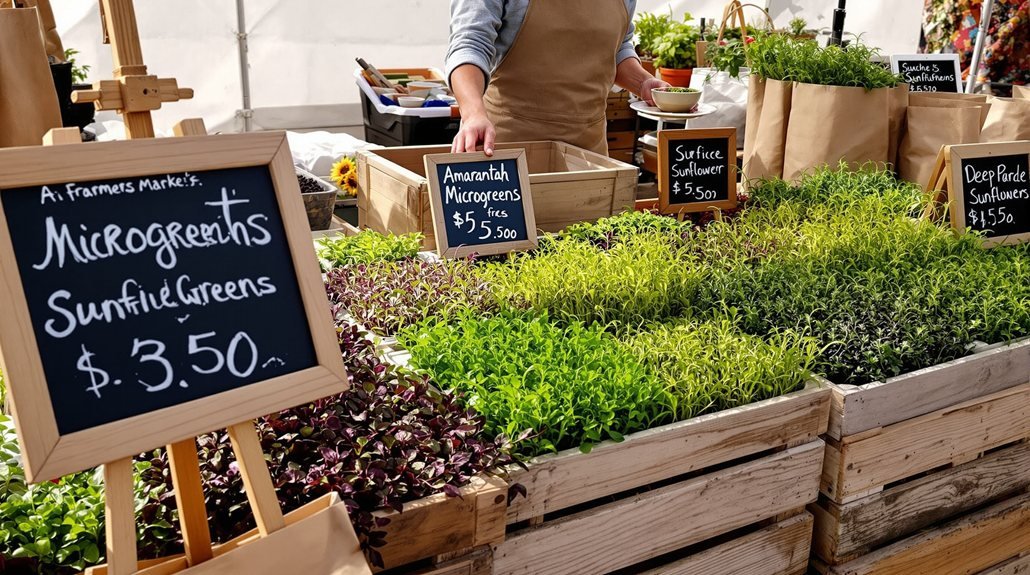 The Microgreens Booth Strategy That’s Working at California’s #1 Farmers Market