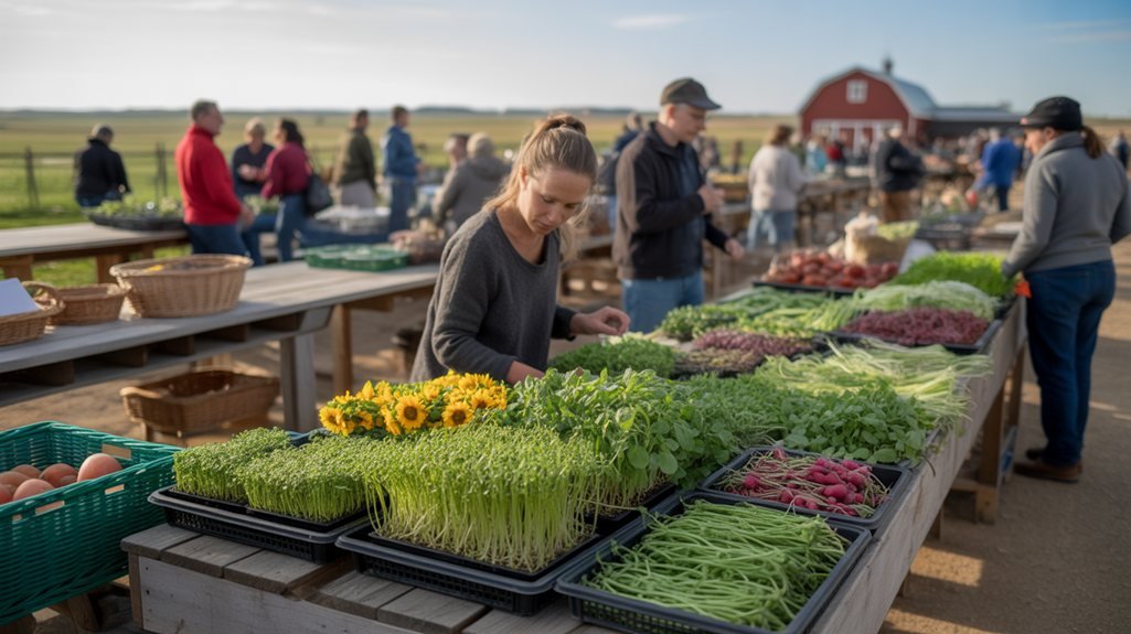 Farmers Markets in Nebraska for Microgreens Vendors
