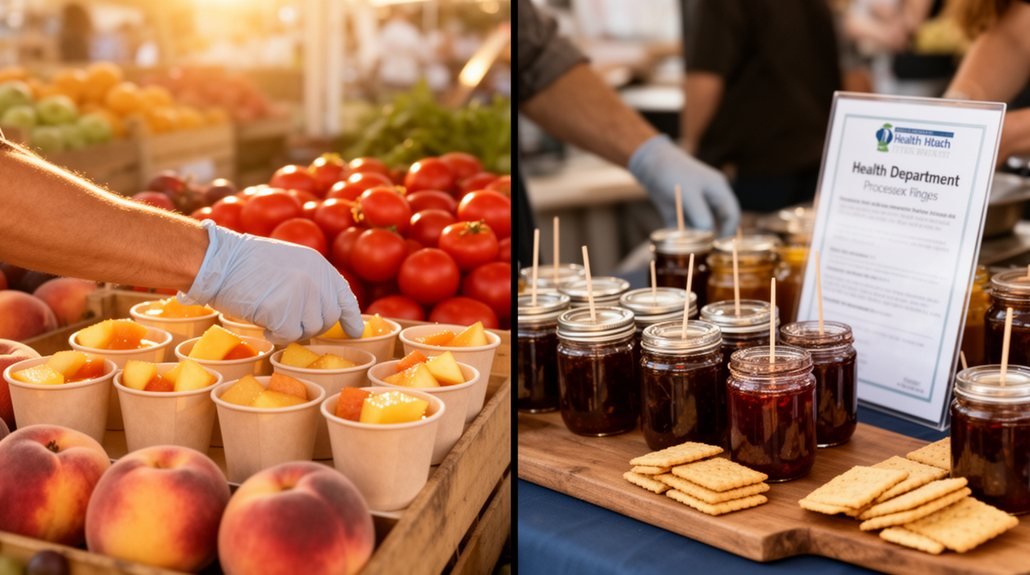 produce vs processed sampling rules