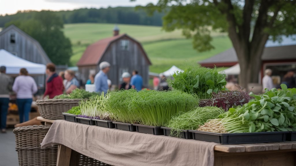 Farmers Markets in Vermont for Microgreens Vendors