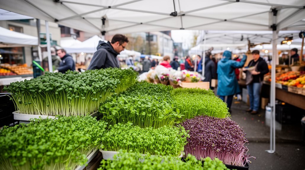 local specialty microgreens market