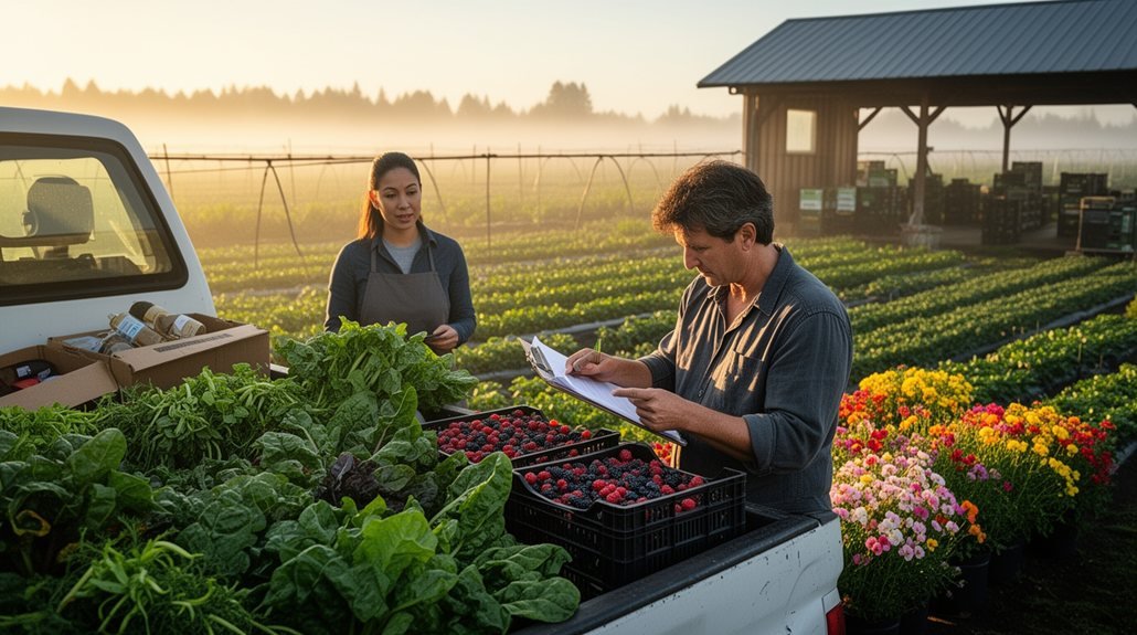 proof of locally grown products