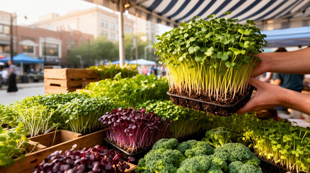 check freshness and harvest info
