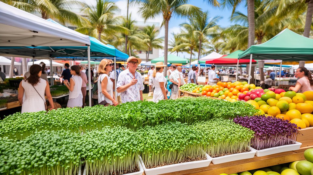 coconut grove and yellow green