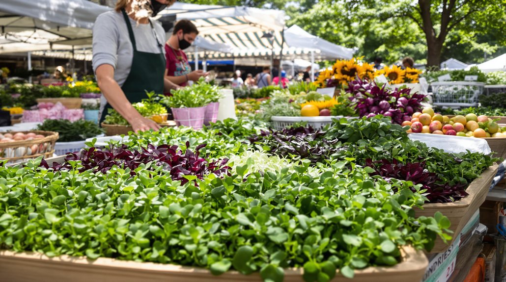Where to Find Fresh Microgreens at Farmers Markets in Nashville
