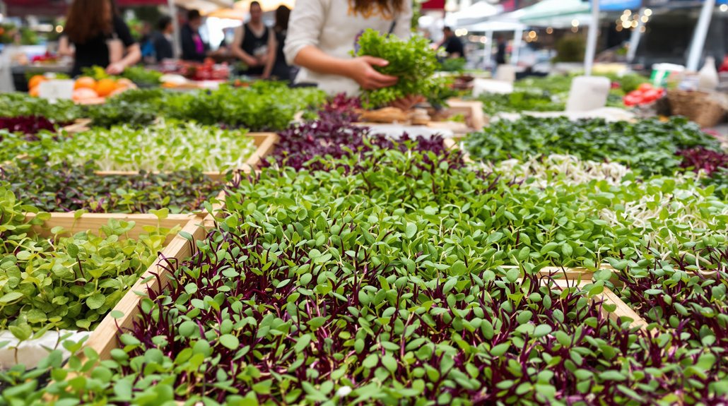Where to Find Fresh Microgreens at Farmers Markets in San Francisco