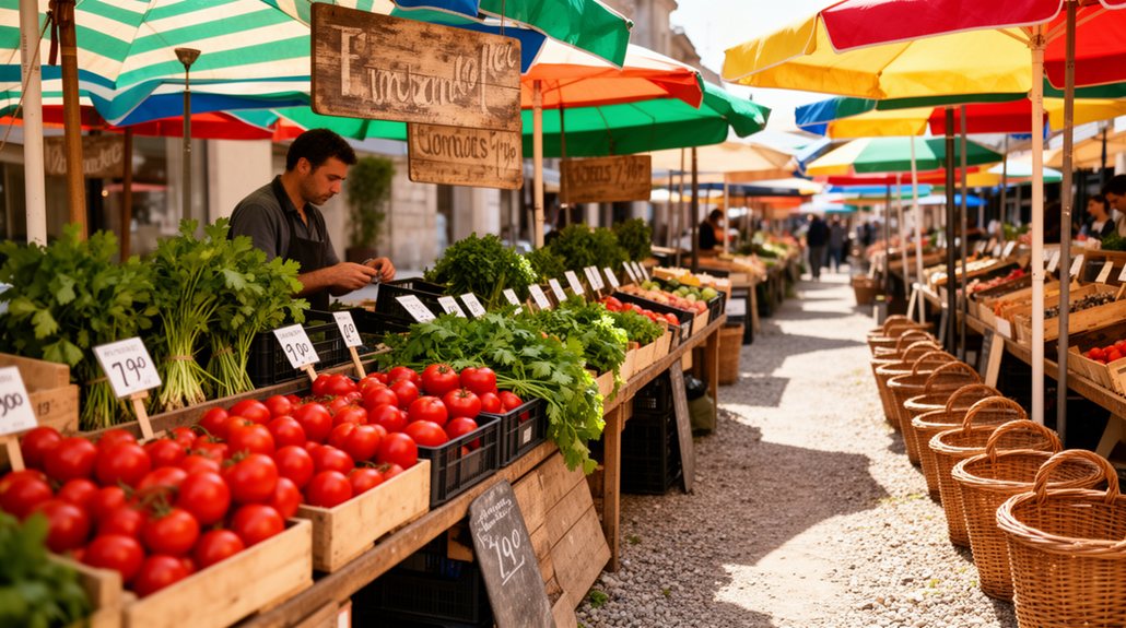visit the market first